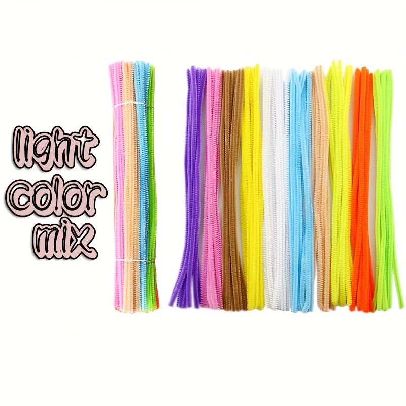 Chenille Stems Pipe Cleaners Diy Colorful Chenille - Temu