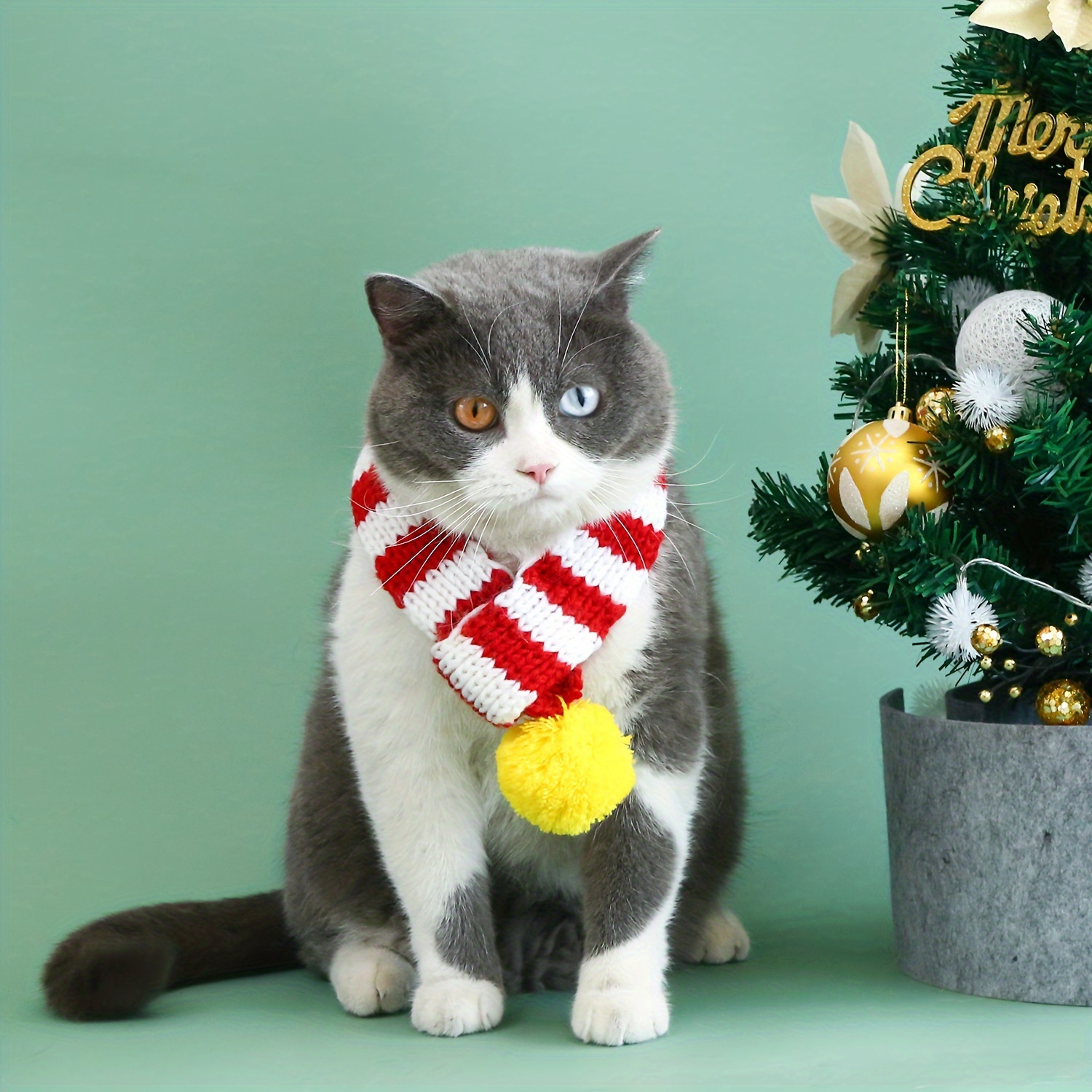 Pet christmas deals scarf