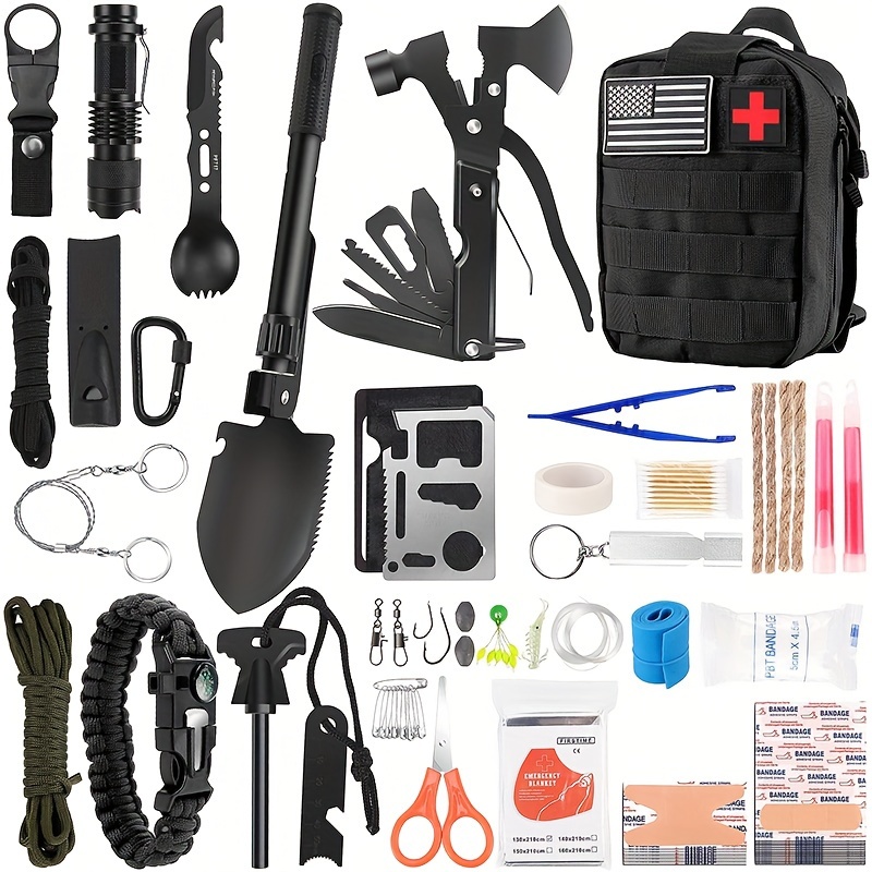 Survival Tool Survival Kit 11in1 Gear Cool Gadget Emergency SOS Camping  Hunting