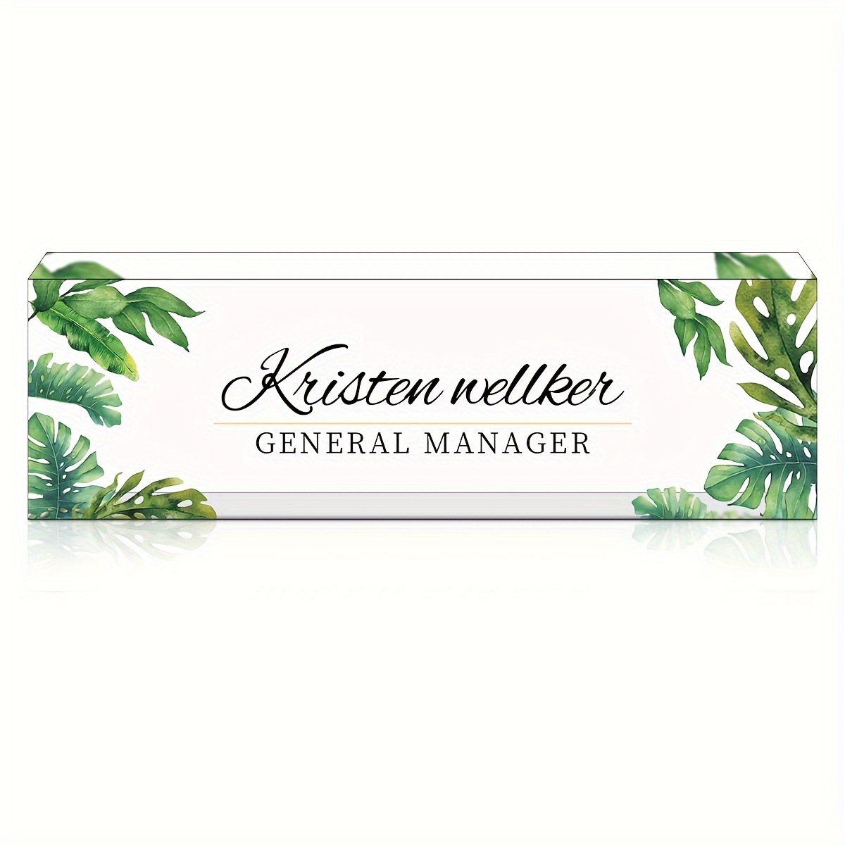 Personalized Custom Desk Name Plate, Customized Office Gifts For Coworkers  Boss Teacher, Employee Appreciation Gifts, Office Desk Decor For Women Men,  Paperweight Keepsake - Temu