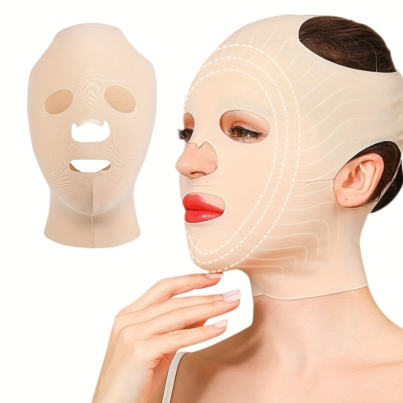 Full/half Thin Face Bandage Double Chin Facial Bandage - Temu Canada