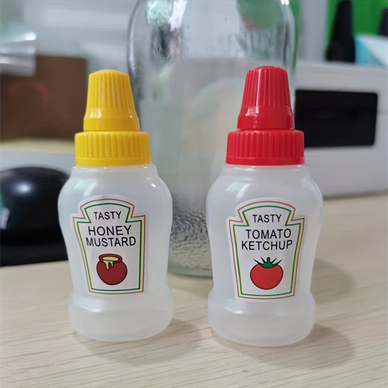 Mini Bouteille de Ketchup Iillable de 25ml pour diligence de