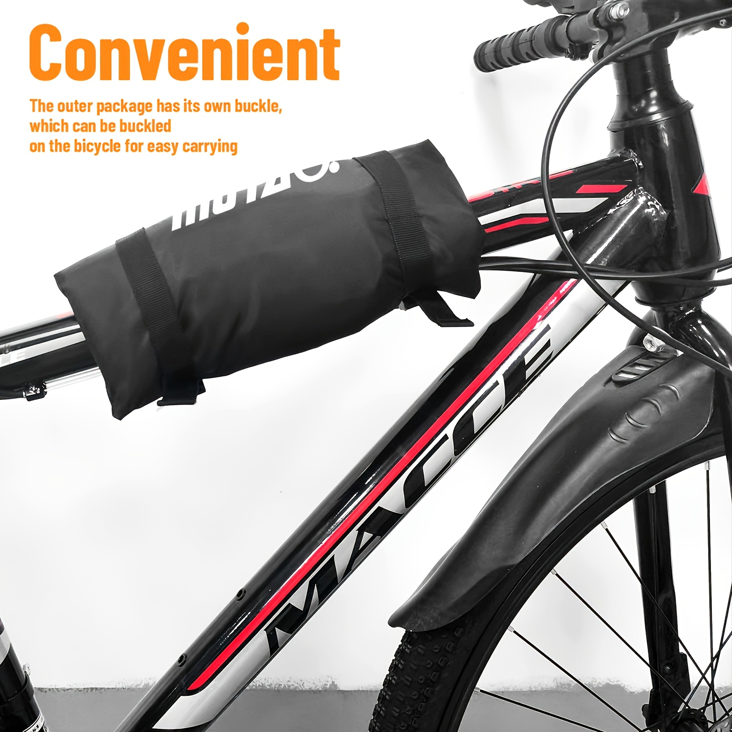 Funda de bicicleta, cubierta impermeable para bicicleta al aire libre con  agujero de bloqueo para bicicletas de carretera de montaña