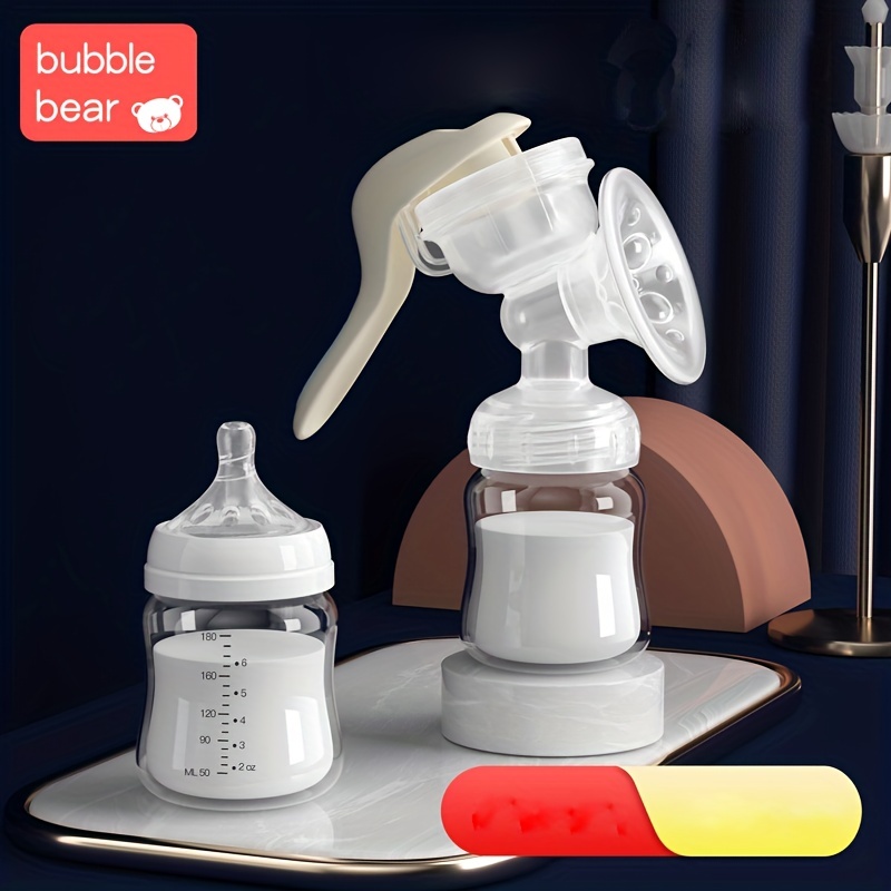Manual Breast Pump with Strong Suction, Painless Milk Collection Device