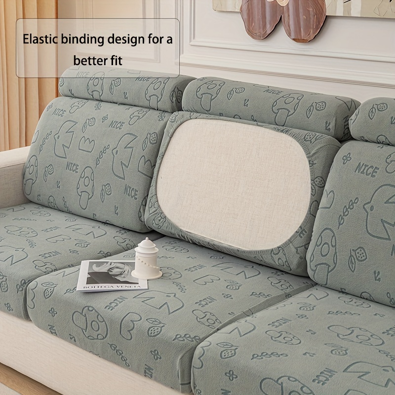 Elastic Sofa Slipcover Non slip Sofa Cover Anti cat Scratch - Temu