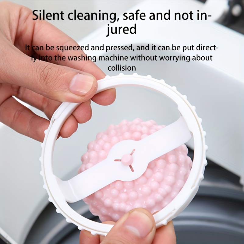 NEIJIANG Lint Catcher for Laundry,Pet Hair Remover for Laundry,Washing  Machine Floating Lint Mesh Bag,Reusable Household Hair Filter Washer Lint  Trap Net Pouch 4 Pieces Blue,pink