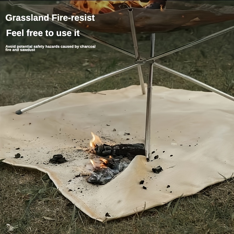 Carbon Felt Welding Blanket Fireproof Thickened Flame - Temu