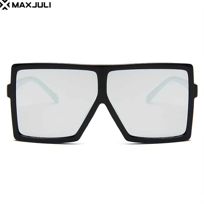 Maxjuli Unisex Fashion Glasses Driving Fishing Square Frame - Temu