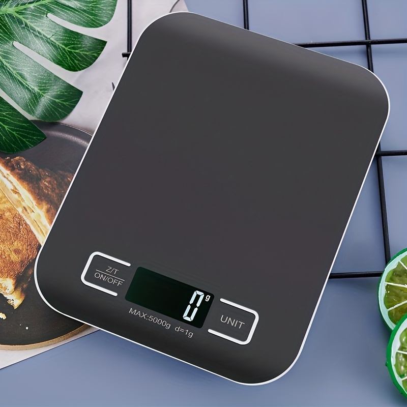 Kaufe 5 kg/0,1 g Multifunktions-Edelstahl-Digital-Küchenwaage