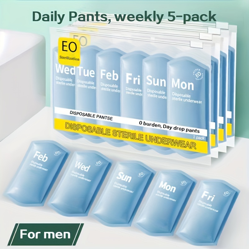 Disposable Men's Underwear Soft Comfortable Suitable Travel - Temu Germany