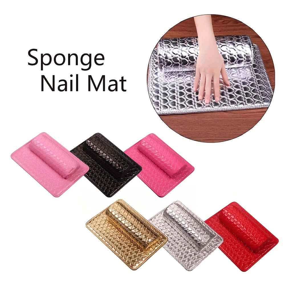 Hand Cushion Holder Soft Pu Leather Sponge Arm Rest Nail Pillow Nail Mat  Pad Hand Rest Manicure Nail Art Tool - Temu Denmark