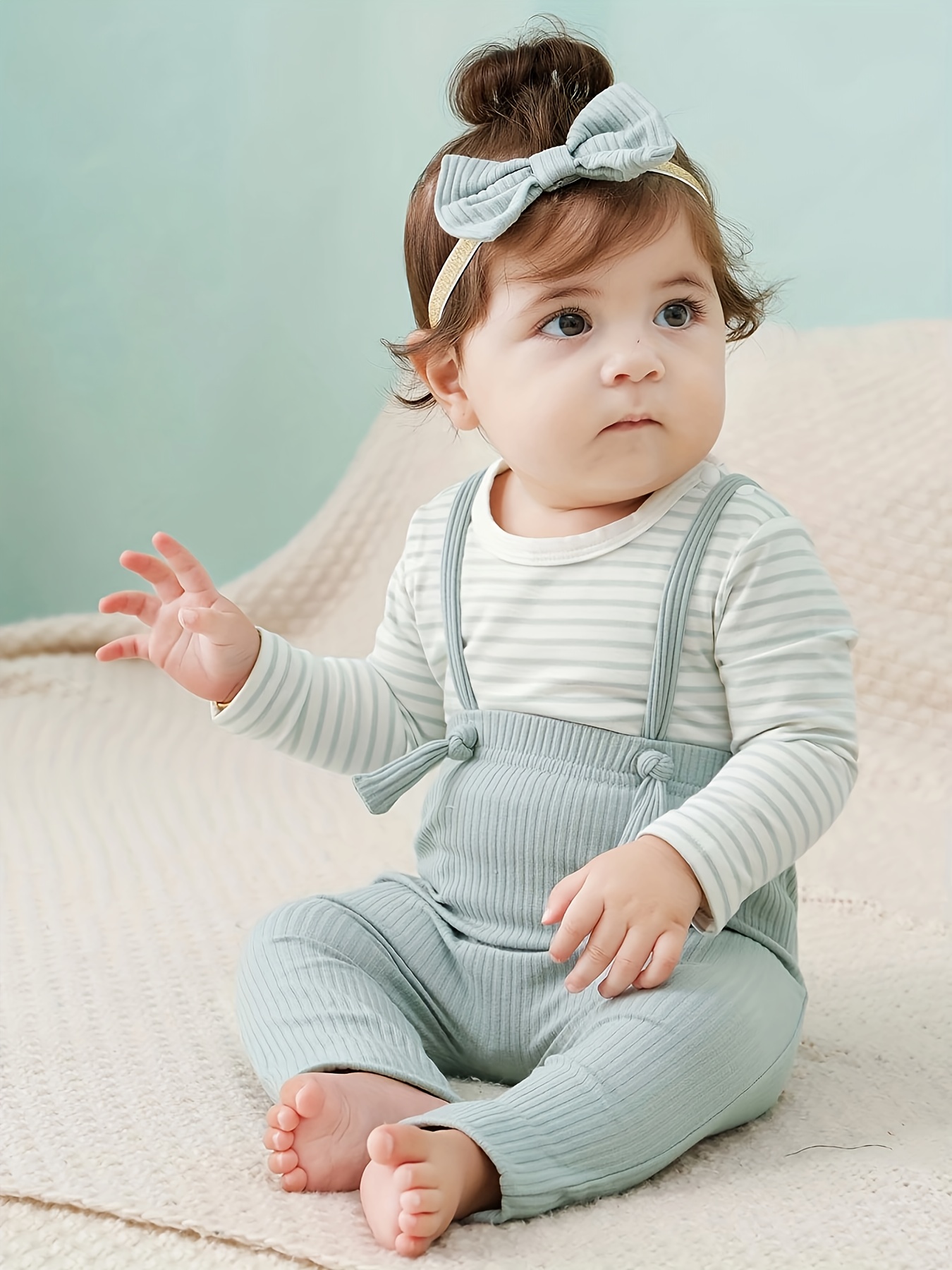 Conjunto Pijamas Bebé Niño Niña 0 3 Meses 5 Piezas Algodón - Temu