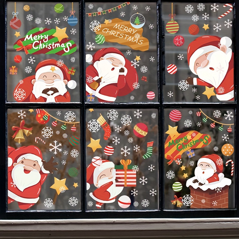 Fensteraufkleber Weihnachten Static Cling, Winter Fensterdeko, Weihnachts  Fensterdeko -  Österreich