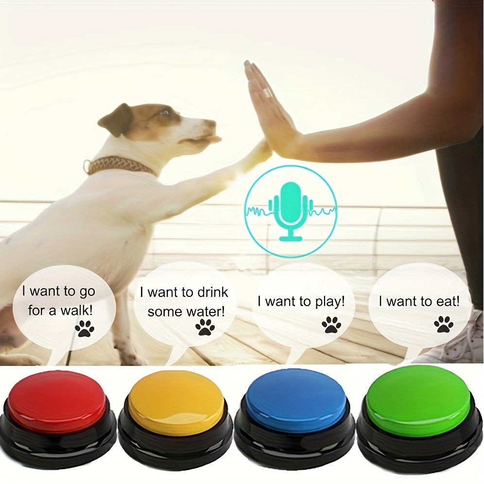 Voice Recording Button Pet Toys Dog Buttons For Communication Pet