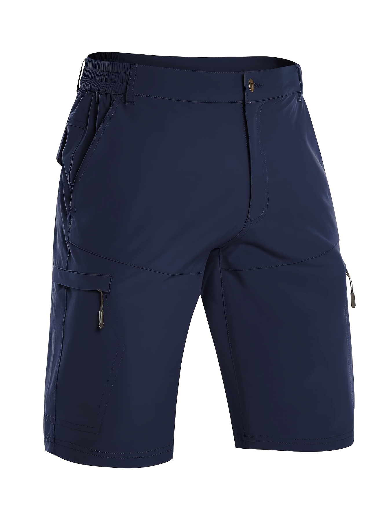 mens stylish multi pocket golf shorts perfect for outdoor adventures