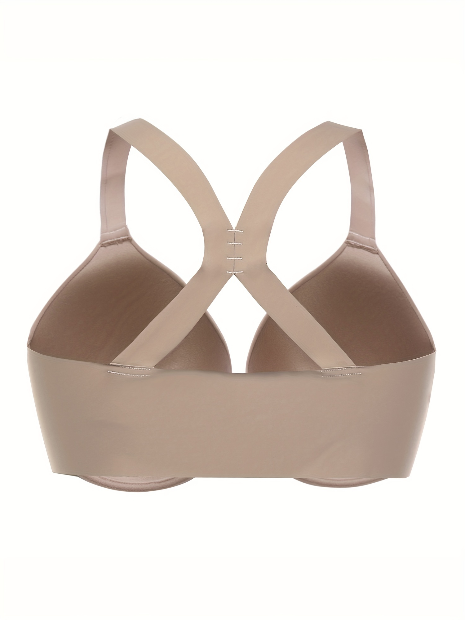 AVENUE | Women's Plus Size Fashion Smooth Back Bra - brown - 44DD