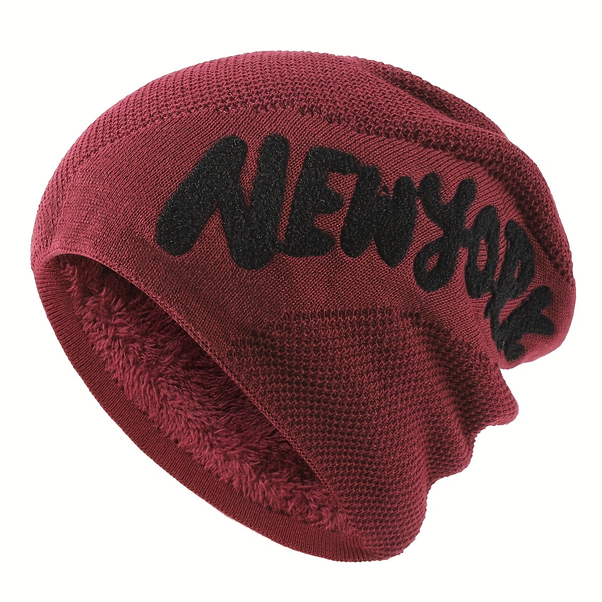 1pc fashionable ear protection windproof knit beanie hat new  display picture 2