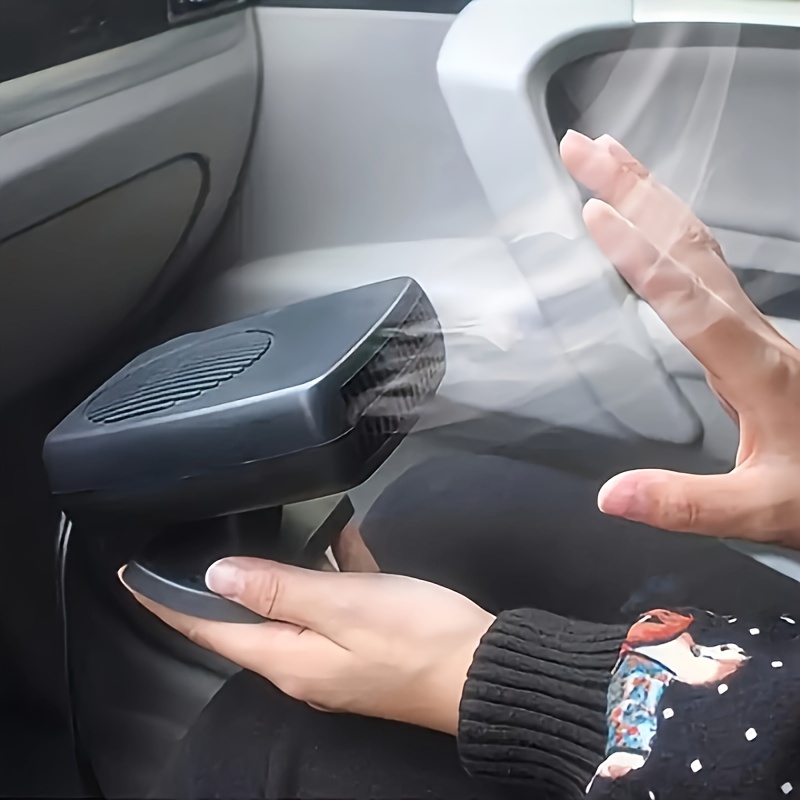 Defog Defrost Car Heater 12v 150w Handheld Portable Demister Air  Purification Fan Auto Vehicle Windshield Defroster Heating Cooling Fan, Shop On Temu And Start Saving