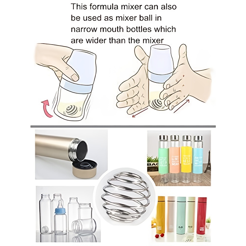 Formula Mixers,milkshake Protein Shaker Ball For Small Bottle,food