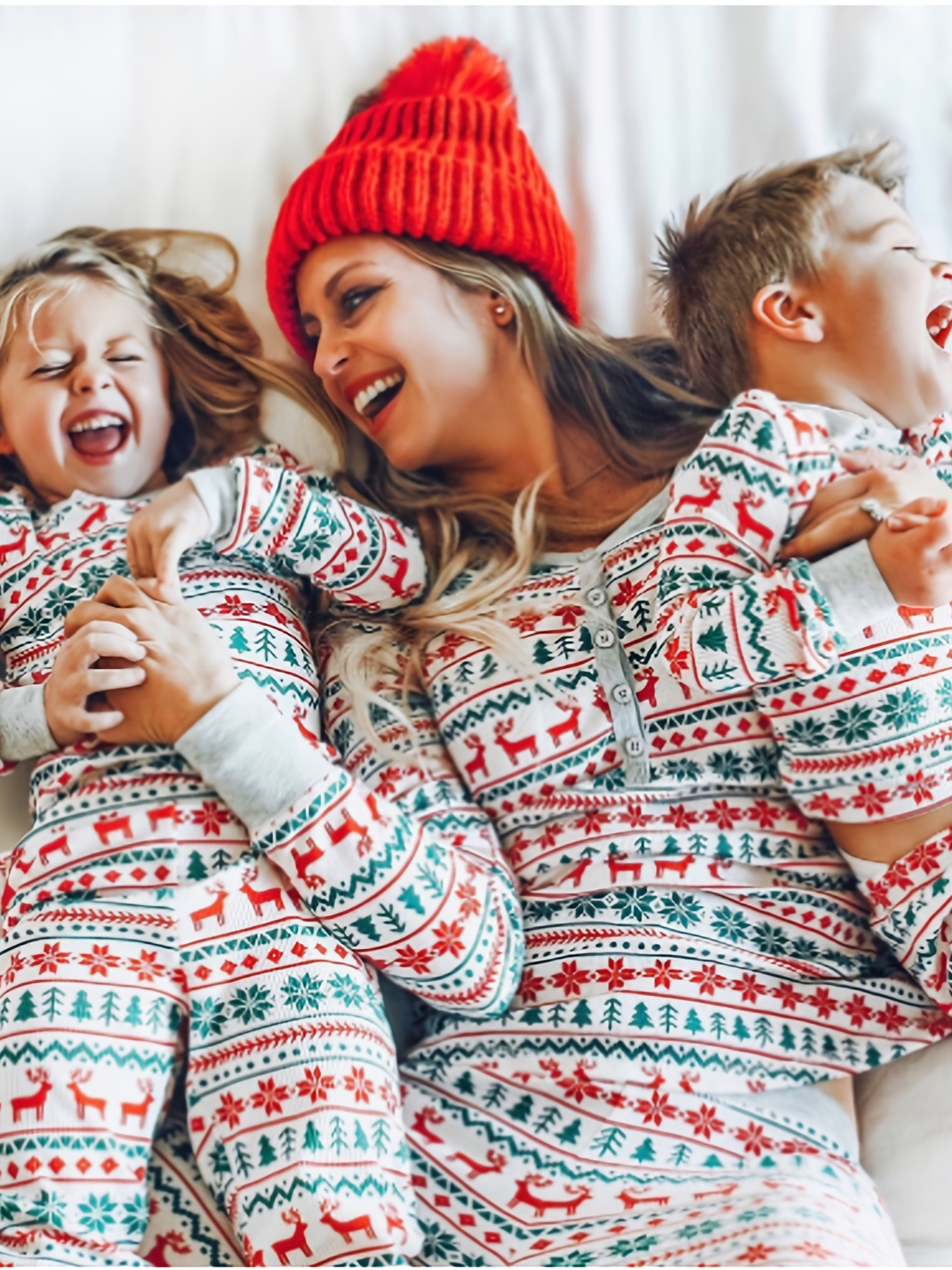 Mom Set Christmas Pajamas Family 2022 Christmas Pjs Matching - Temu