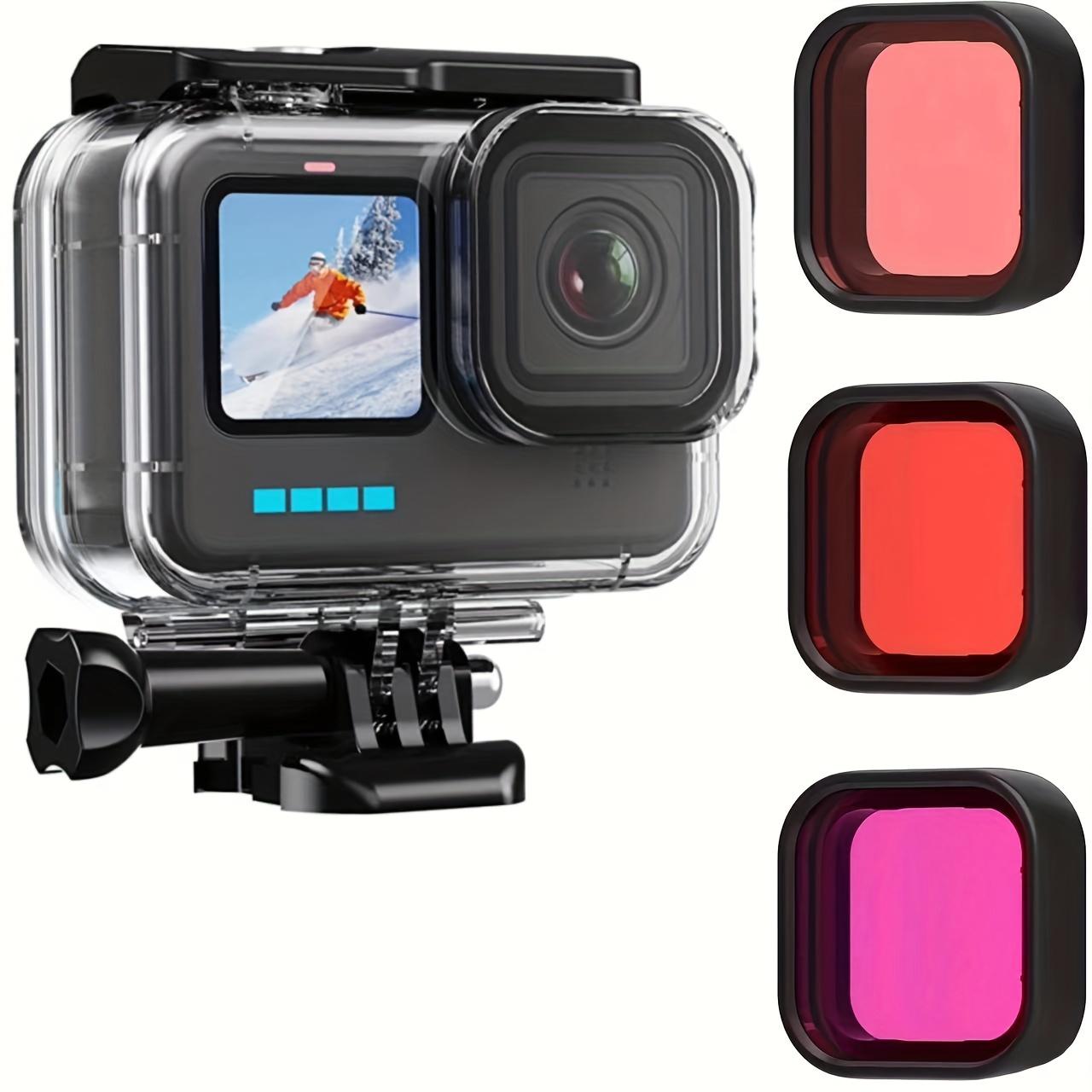 Coque de Protection avec Sabots pour Caméra d'Action GoPro HERO 12 / 11 /  10 / 9 - Maison Du Drone