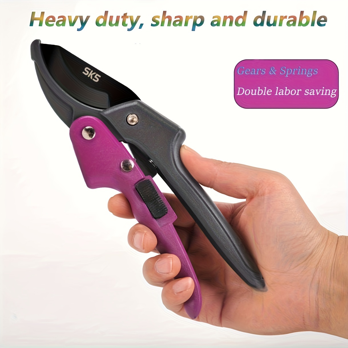 Pruning Shears For Weak Hands Heavy Duty Hand Pruner Garden - Temu