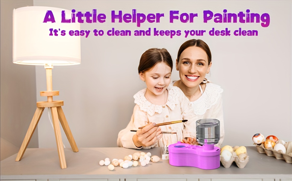 Paint Brush Cleaner Watercolor Brush Rinser with Drain Cleaner Rinse C –  WoodArtSupply