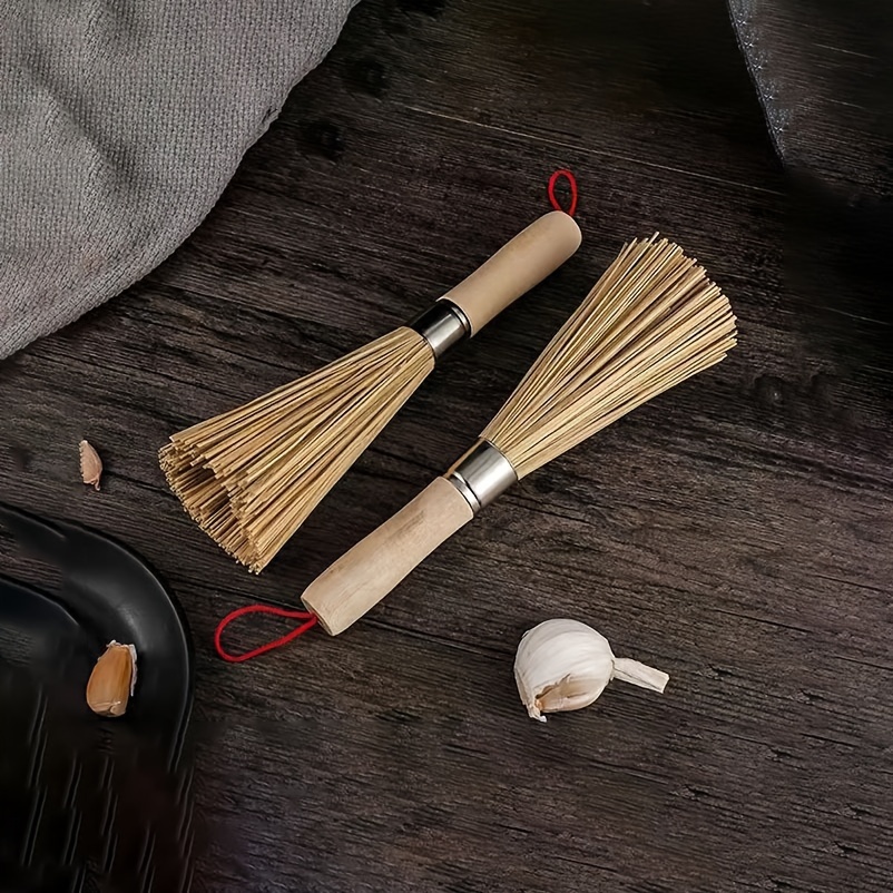 Utility Bamboo Dish Brush Set