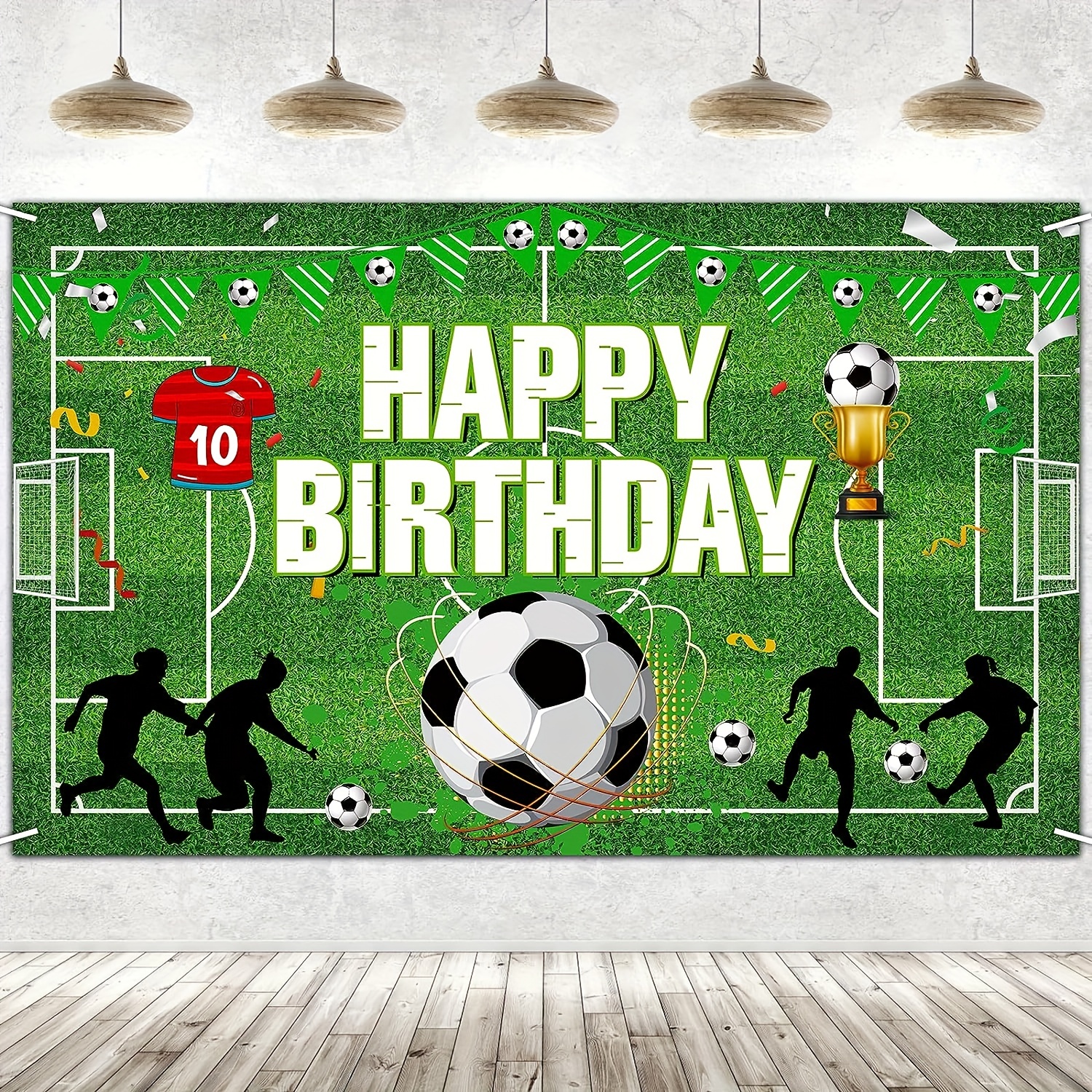 Fête d'anniversaire sur le thème du football Ballons de football