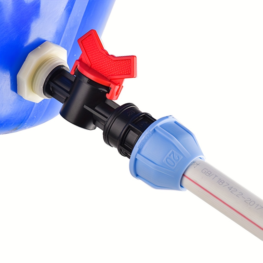 IUDWCG 30 Pcs Raccord pour valve d'air d'aquarium, tuyau en ligne en  plastique blanc, adaptateur de tuyau d'air ILTY et connecteur de tuyau