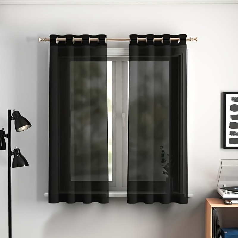 KEKUYA Tende per Interni da Letto Trasparenti Moderne, Grille blanche,Tende  Finestre Voile Semi Trasparenti per Soggiorno e Camera da Letto Luminoso  Decorazioni per la casa,2 Pezzi 229x183cm : : Casa e cucina