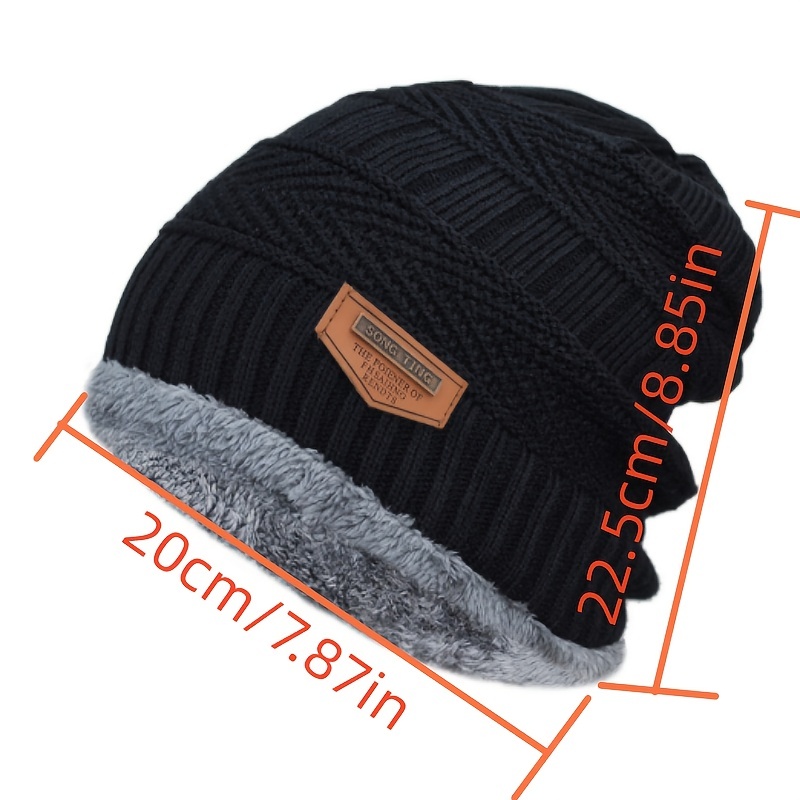 New Knitted Hat Womens Korean Style Autumn Winter Melon - Temu