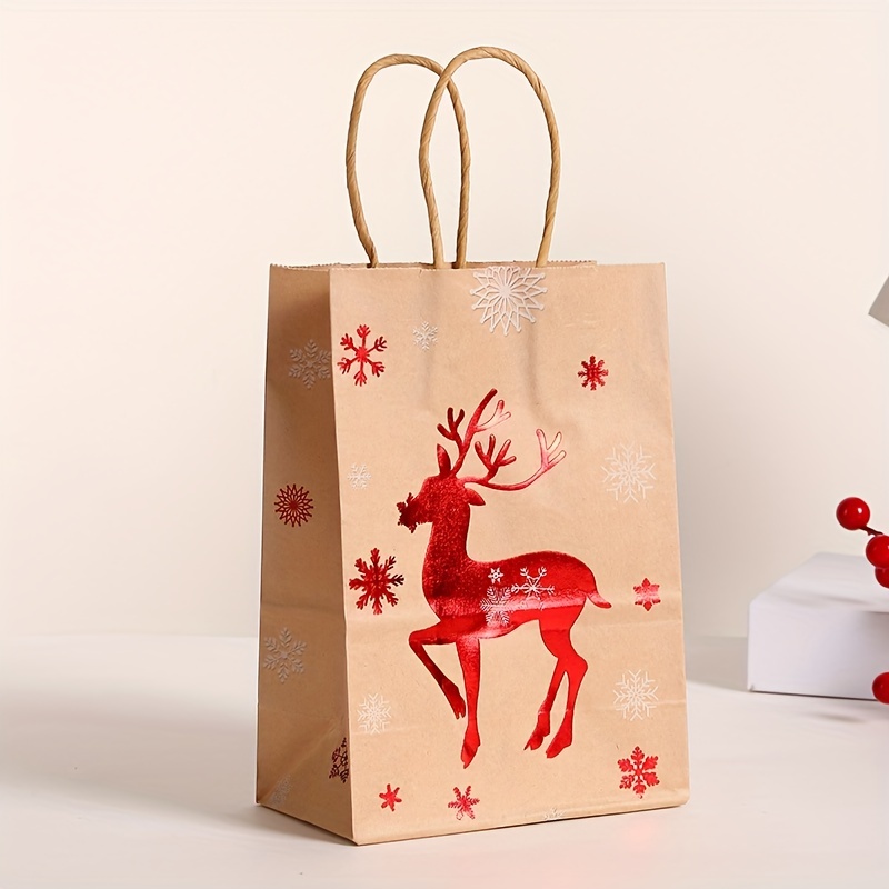 Belle Vous Pack de 18 Bolsas Regalo Navidad 3 Tamaños Diferentes (6 de Cada  Uno) Bolsas Navidad Papel Kraft - Bolsas para Regalos, Presentes, Fiestas,  Galletas - Bolsas Papel Navidad : : Hogar y cocina