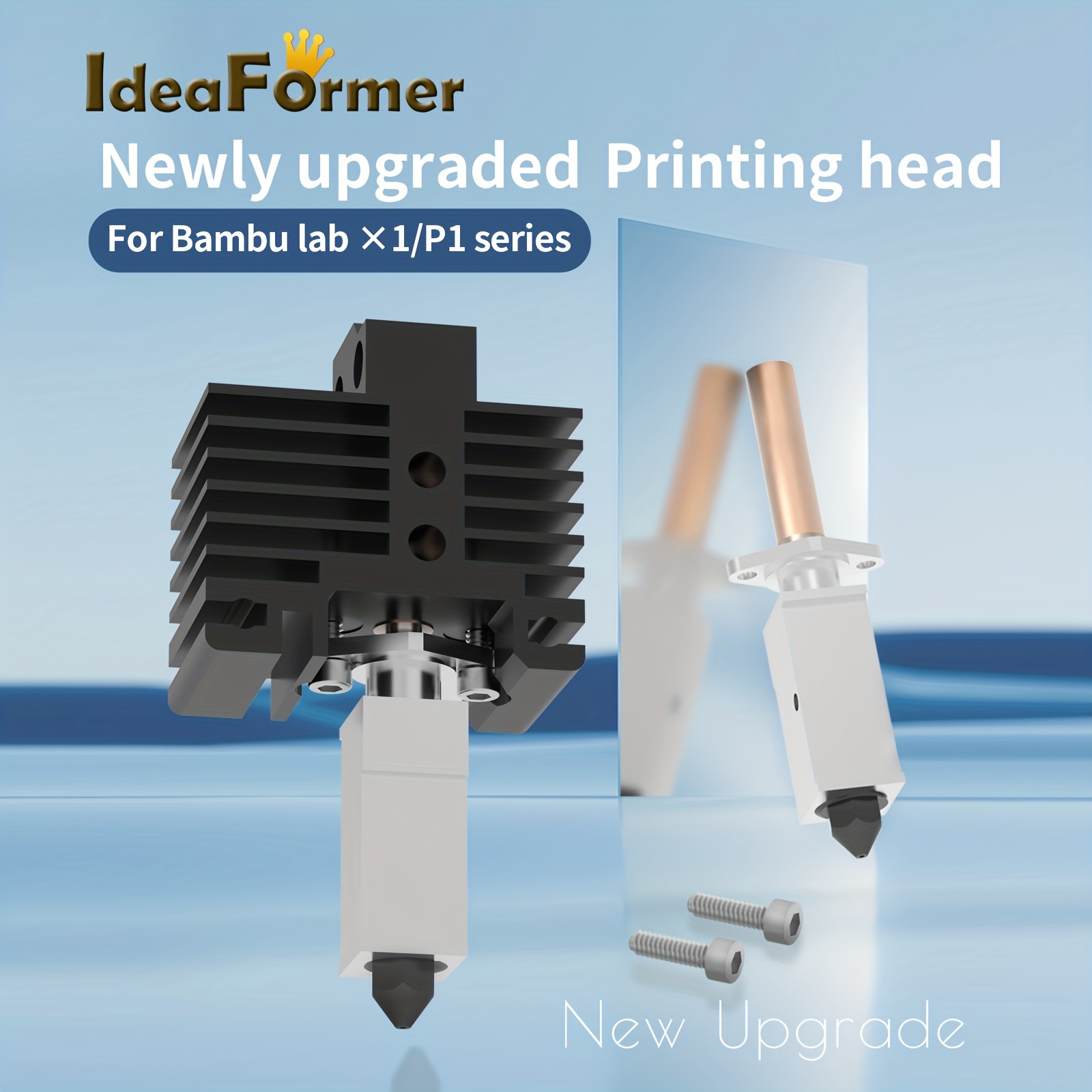 Hotend Kit For Bambu Lab X1 Carbon X1-Carbon Combo P1P 3D Printer 500C