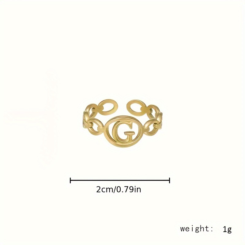Anneau de lettre de naissance personnalisé, petit anneau, anneau  minimaliste carré, anneau de lettre maigre, cadeau pour elle/fille