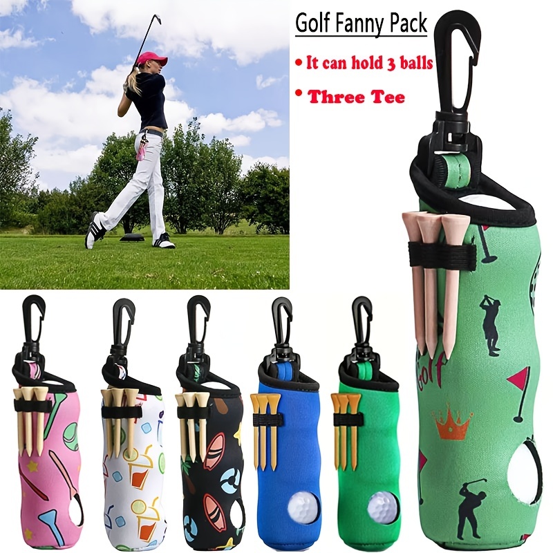 Multi functional Portable Golf Ball And Tee Storage Bag With - Temu