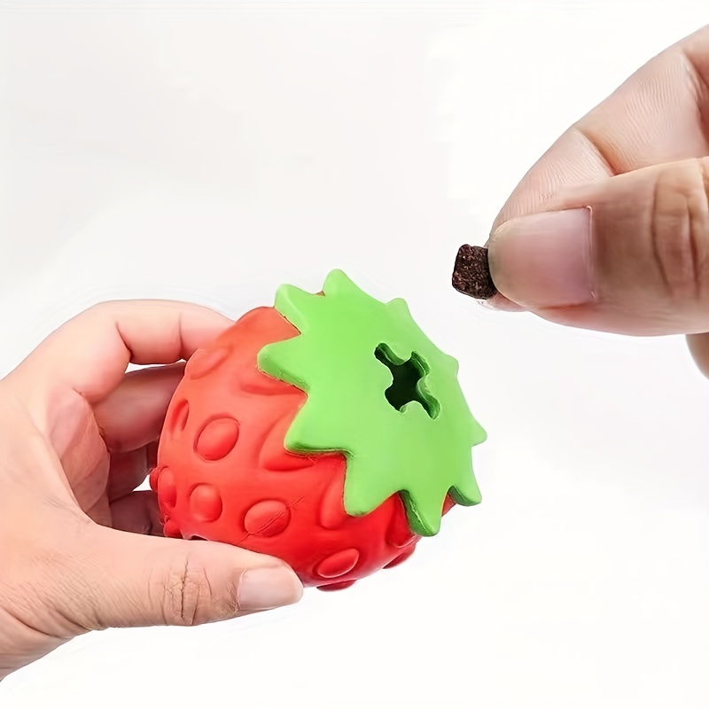 Strawberry Interactive Dog Chew Toy