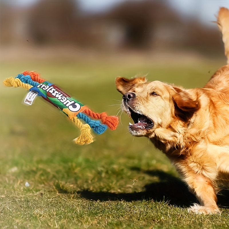 Juguetes Para Perros Resistentes Y Duraderos Con Sonido! - Temu