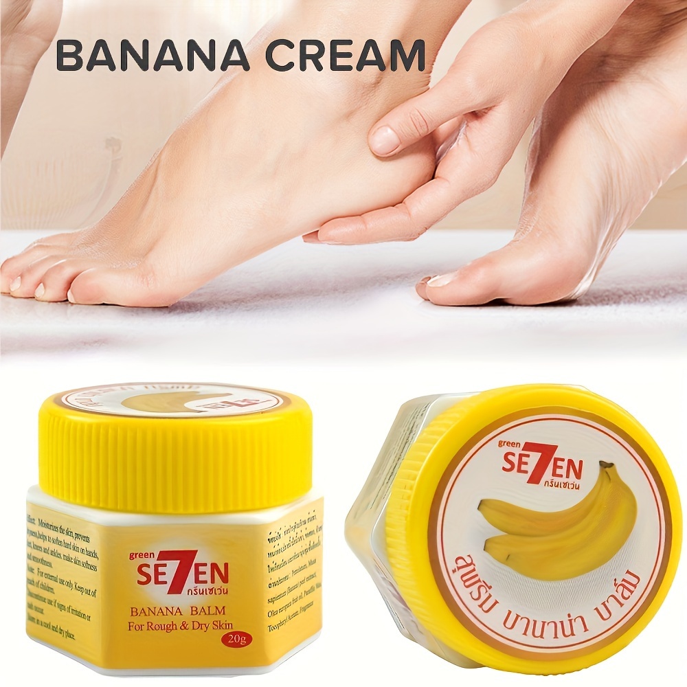 1 Pair Exfoliating Banana Foot Mask Feet Cream for Dead Skin