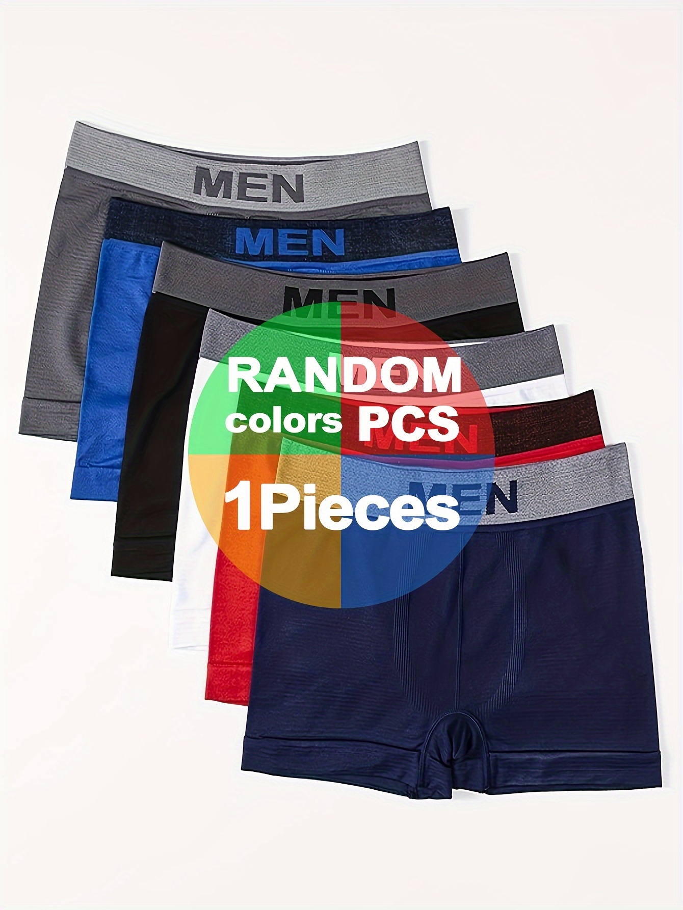 Fruit of the Loom 12-Pack Mens Boxer Briefs Underwear RANDOM