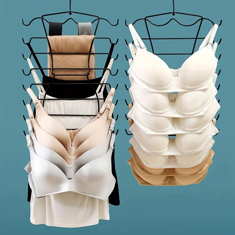 Foldable Multi-layer Underwear Hanger Underpants Bras Tank Tops Hanger  Bedroom Multifunctional Storage Space Saving Organizers - AliExpress
