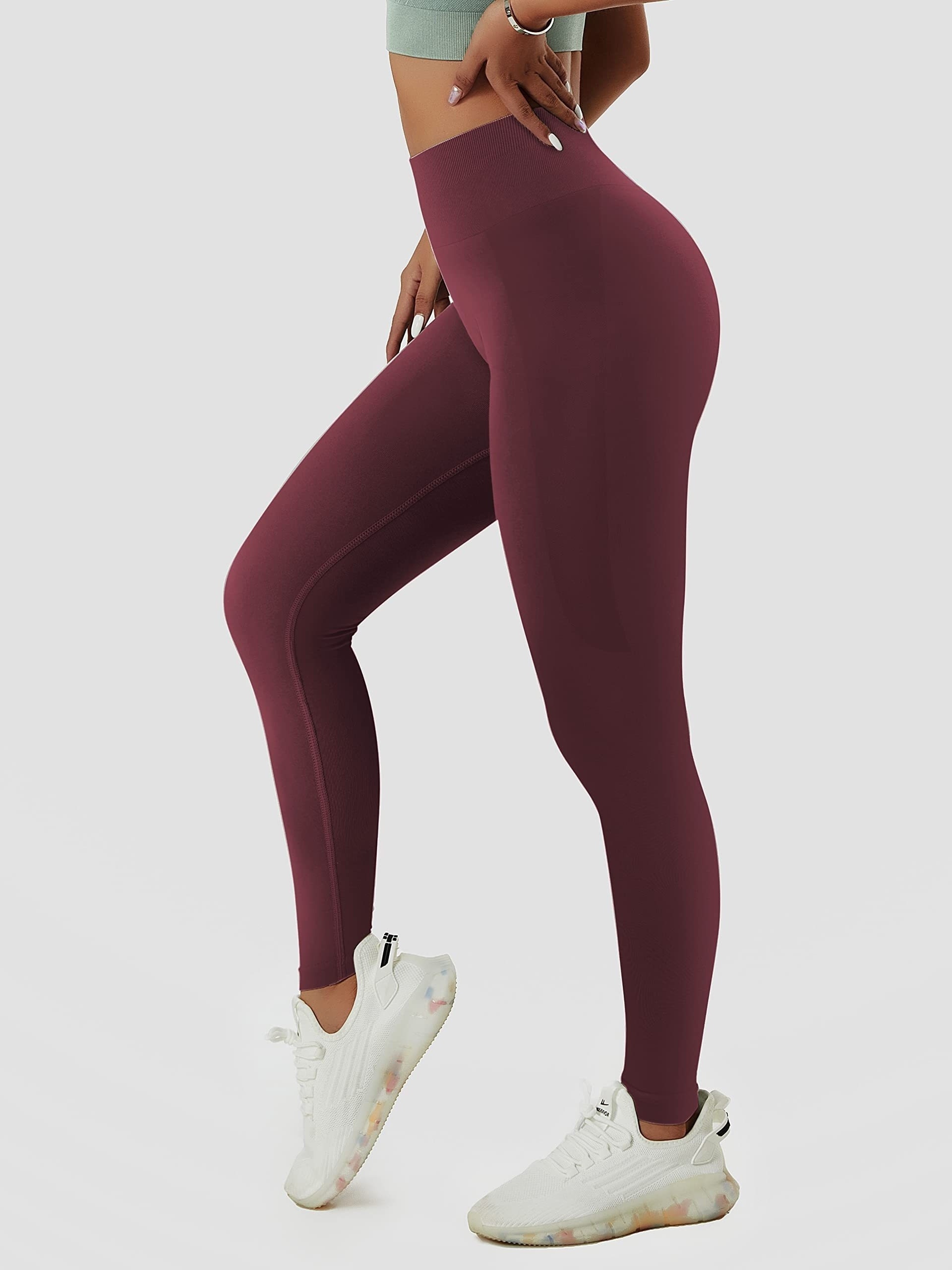 DREAMOON Effortless Seamless Butt Lifting Leggings for Women Scrunch Booty  High Waisted Workout Yoga Pants Contour Gym Tights, #1 Effortless Blue, M:  Buy Online at Best Price in UAE 