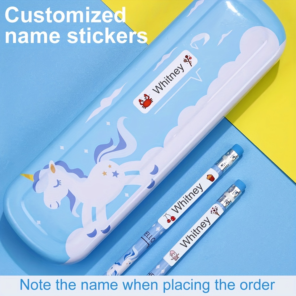 Waterproof Name Stickers School Supplies Name Labels For - Temu