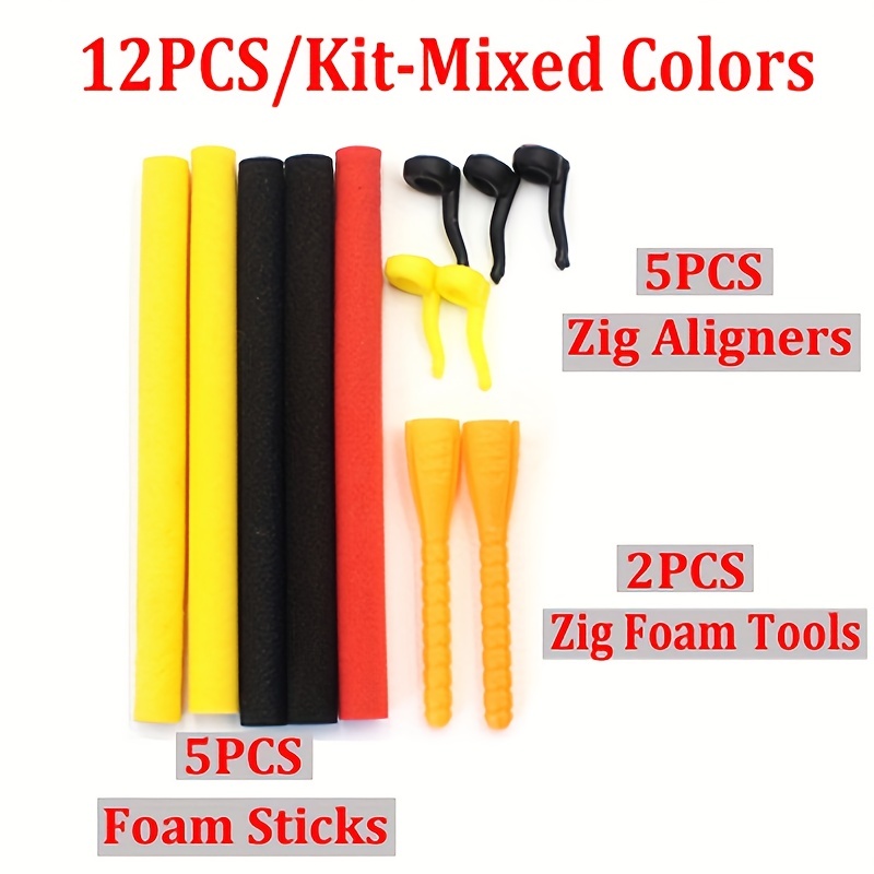 Carp Fishing Accessories Kit Including Foam Sticks Zig - Temu