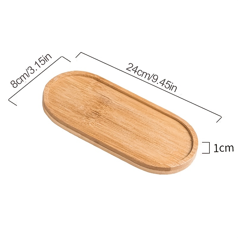 Bamboo & Wood Pallets for Shampoo Bottles - Oval, Rectangular, Circular
