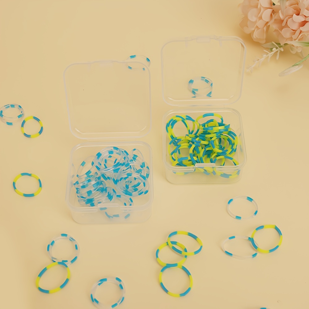 Boite à perles avec 12 compartiments numérotés sur le couvercle, en  plastique transparent - Jessicaloisirsetcreations