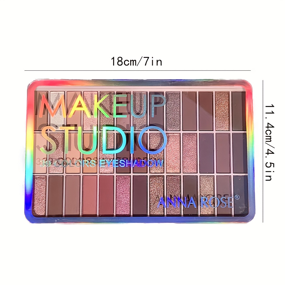 Multicolor Eyeshadow Palette High Pigmented Brown Nude Waterproof Sweat Proof