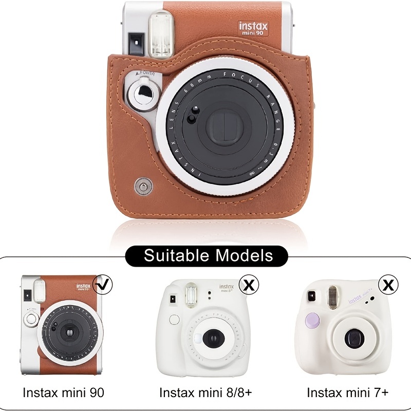 Fujifilm Instax Mini 90 Neo Classic Instant Film Camera - Brown