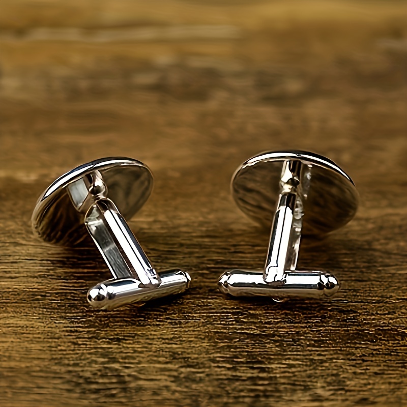Antique Anatomy Skull Cufflinks Gothic Skeleton Jewelry