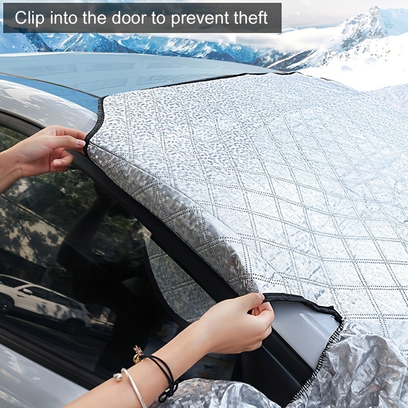 Couverture de pare-brise de voiture hiver protecteur de pare-brise de  voiture